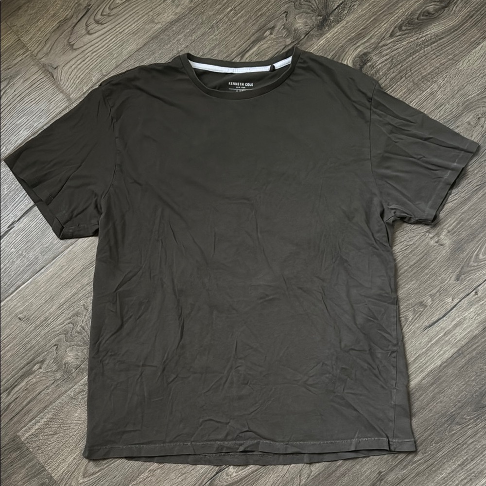 Kenneth Cole Dark Green Short Sleeve Tee